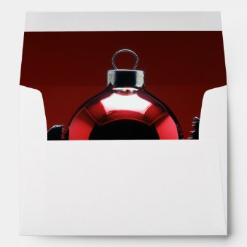 Christmas Ball #1 Envelope by rgkphoto at Zazzle