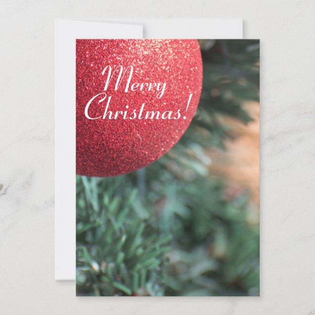 Christmas ball invitation (Front)