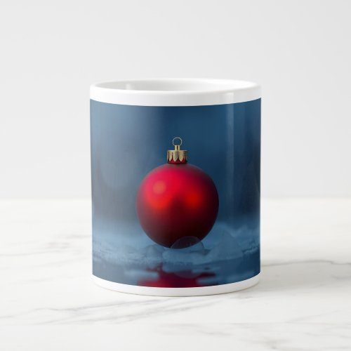 Christmas Ball Ornament Giant Coffee Mug