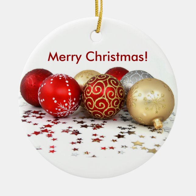Christmas Ball Ornaments (Front)