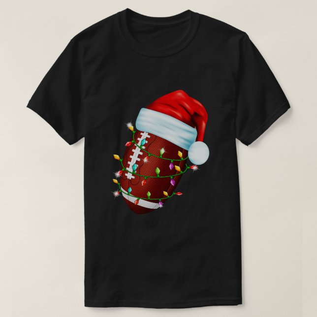 Christmas Ball Santa Hat copy T-Shirt (Design Front)