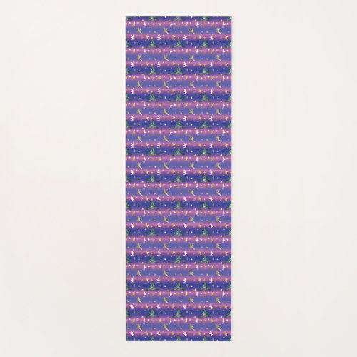 Christmas Ballerina _ Ballet Dancer Yoga Mat