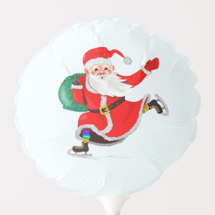 Christmas Balloon Gift with Santa Claus