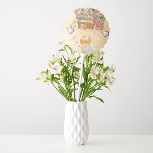 Christmas Balloons, Jesus Christ Balloon (Vase)