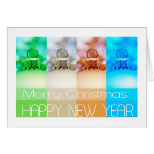 Christmas balls cards