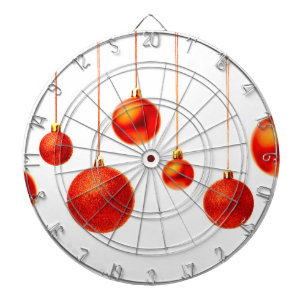 Christmas Balls Dart Board