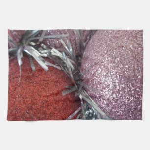 Christmas Balls Kitchen Towel