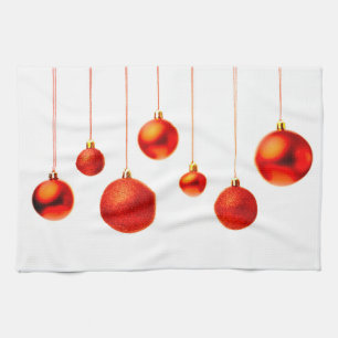 Christmas Balls Kitchen Towel