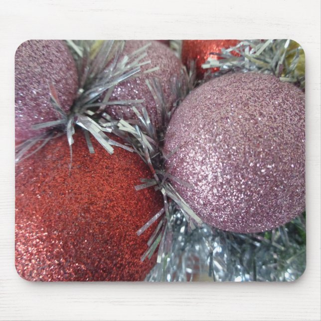 Christmas Balls Mouse Pad (Front)