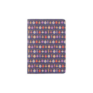 Christmas balls passport holder