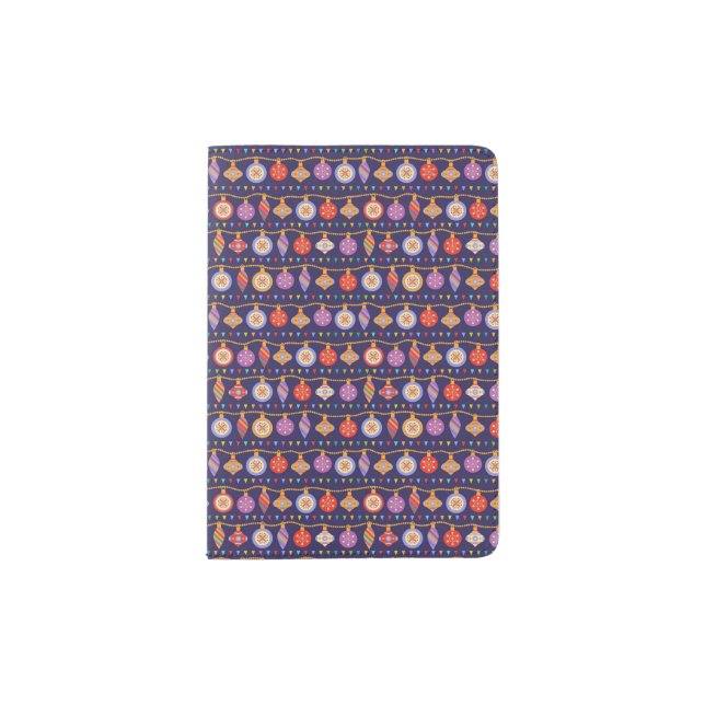Christmas balls passport holder (Front)