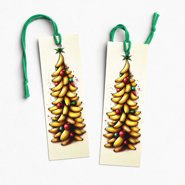 Christmas Banana Tree Holiday Bookmark (Christmas Banana Tree Holiday Bookmark)