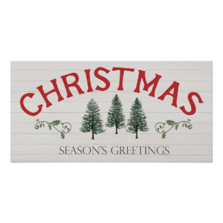 Christmas, banner, poster