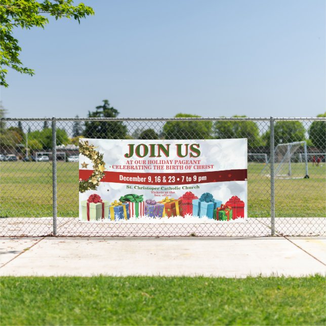 Christmas Banners for Church's or Holiday Pageants (Insitu)