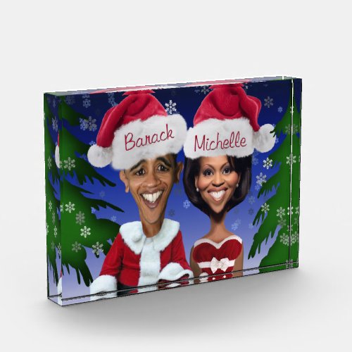 Christmas Barack and Michelle Obama Award
