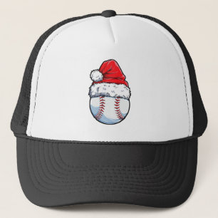 Christmas Baseball Ball Santa Hat Xmas Boys Catche