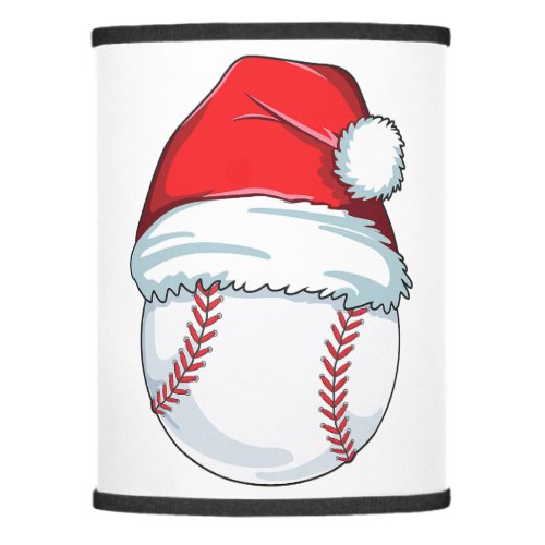 Christmas Baseball  For Kids Men Ball Santa Pajama Lamp Shade