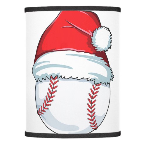 Christmas Baseball  For Kids Men Ball Santa Pajama Lamp Shade