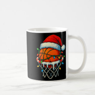 Christmas Basketball Ice Cream Drip For Boys Kids Coffee Mug