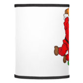 Christmas Basketball Santa Claus Slam Dunk Elf Fun Lamp Shade (Left)