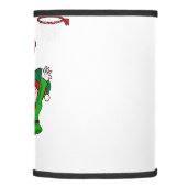 Christmas Basketball Santa Claus Slam Dunk Elf Fun Lamp Shade (Right)