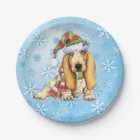 Christmas Basset Hound