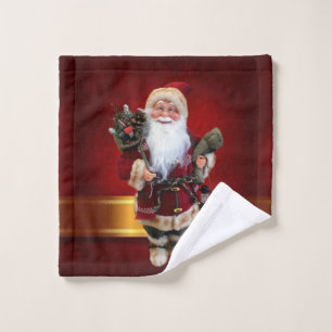 Christmas Bath Towel Sets, Santa