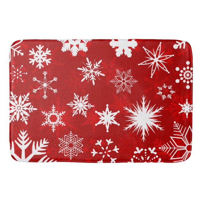 Christmas bathroom decor mat (Front)