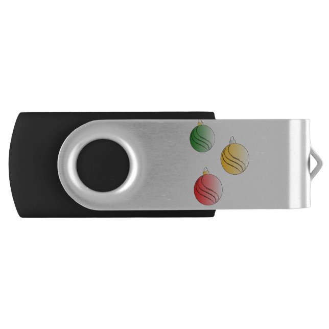 Christmas Baubals Flash Drive (Front)