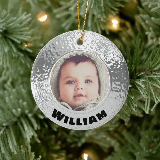 Christmas Bauble Ceramic Ornament (Tree)