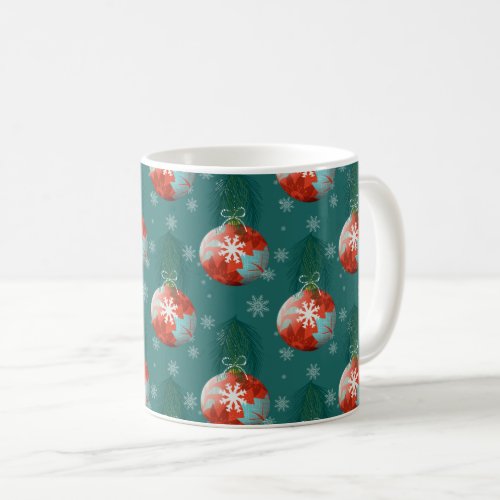 Christmas bauble  coffee mug