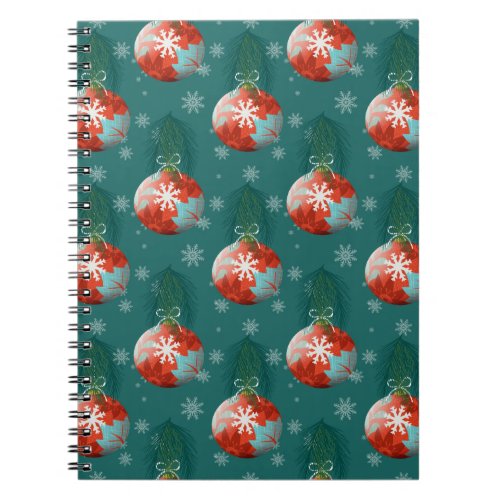 Christmas bauble  notebook