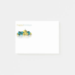 Christmas bauble post-it notes
