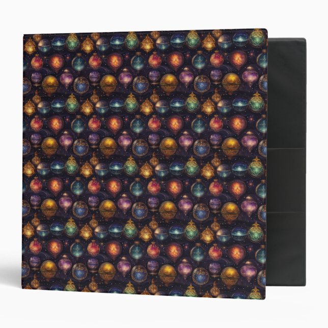 Christmas Baubles Binder (Front/Inside)