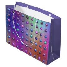 purple christmas gift bags