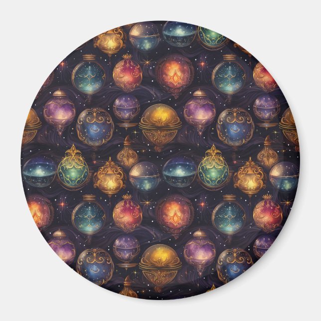 Christmas Baubles Magnet (Front)