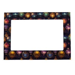 Christmas Baubles Magnetic Picture Frame