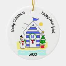 Christmas Beach Hut