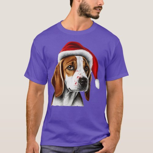 Christmas Beagle 3 T_Shirt