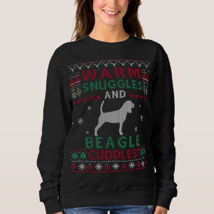 Christmas Beagle Dog Ugly Sweater Style