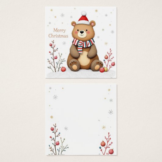 Christmas Bear (Front & Back)