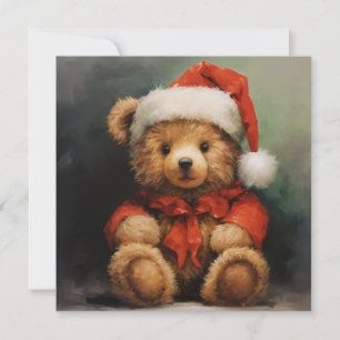 Christmas Bear Greeting Card