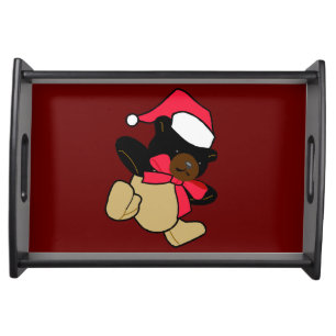 Christmas Bear Serving Tray