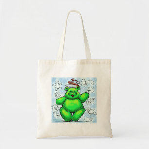 Christmas Bear Tote Bag