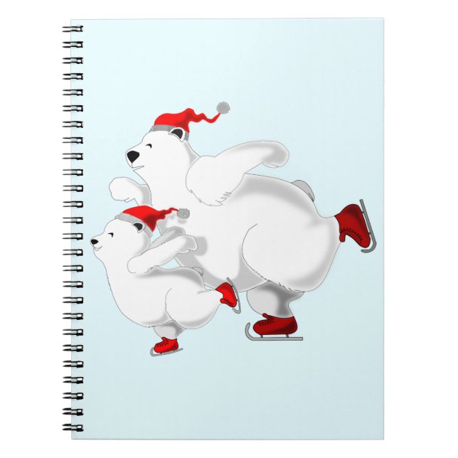 Christmas Bears Notebook Family (Front)