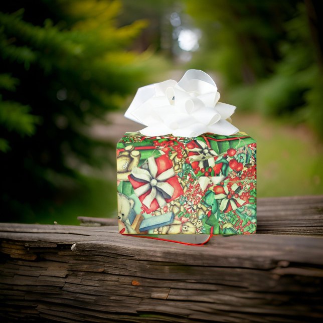 Christmas Bears Planes Toys | Wrapping Paper (Creator Uploaded)