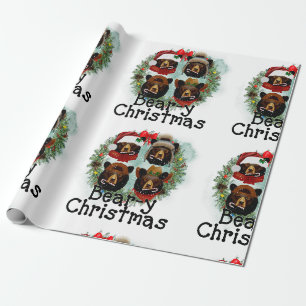 Christmas Bears Wrapping Paper