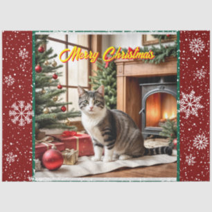 Christmas Beautiful Holiday Old Collection Tissue Paper