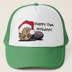 Christmas Beaver Cap