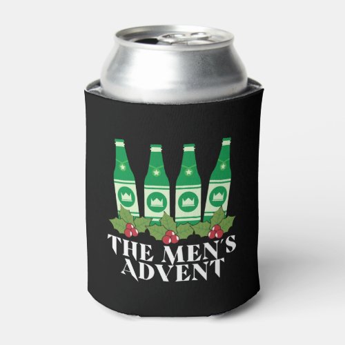 Christmas Beer Advent Wreath Ugly Christmas Can Cooler